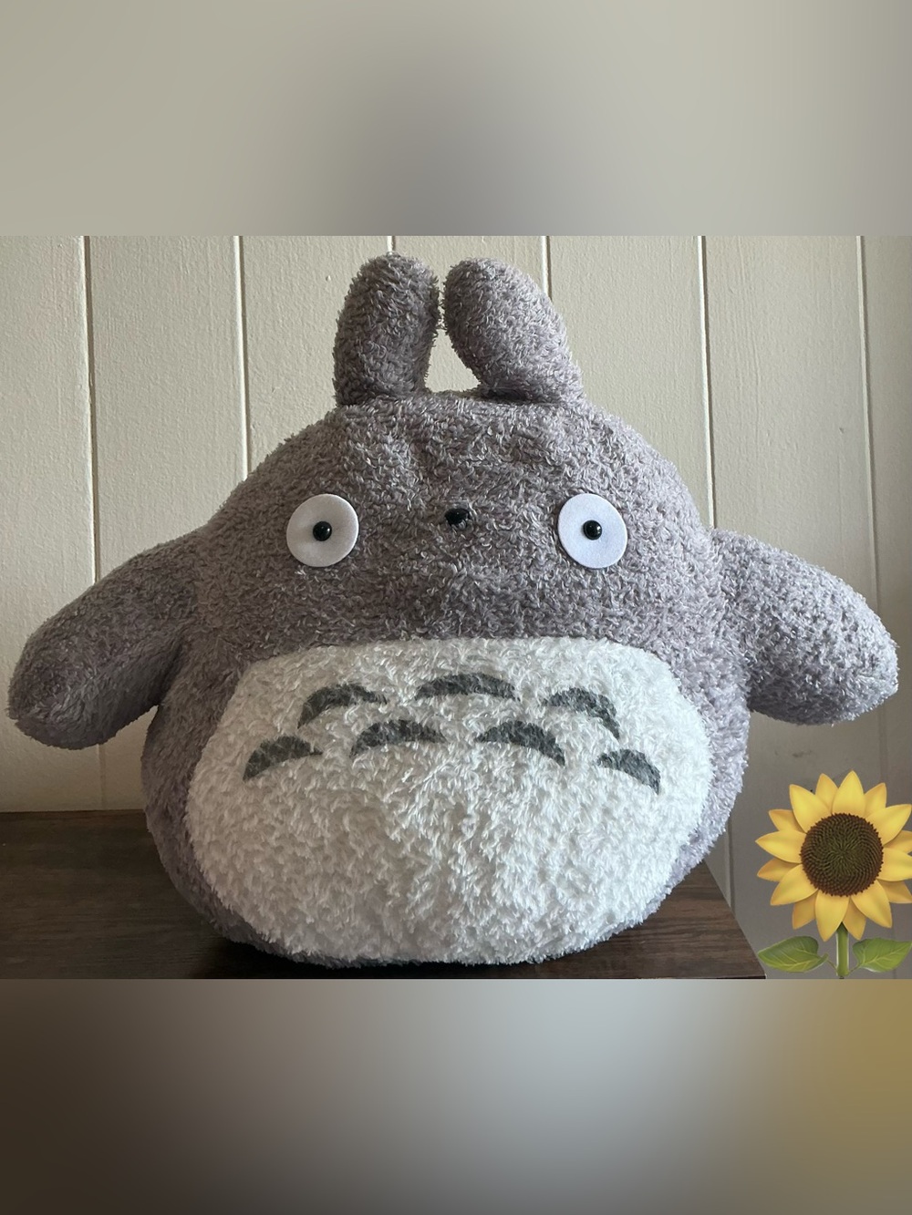 A Rare X-Large authentic Large Sun Arrow Fluffy Totoro Studio Ghibli Toy Plush